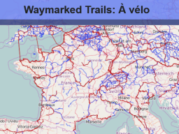 Waymarked Trails à vélo